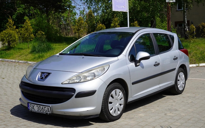 Peugeot 207 cena 6999 przebieg: 173000, rok produkcji 2008 z Katowice małe 277